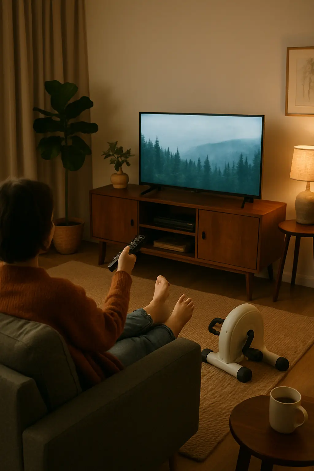 Como Perder Peso Assistindo TV?