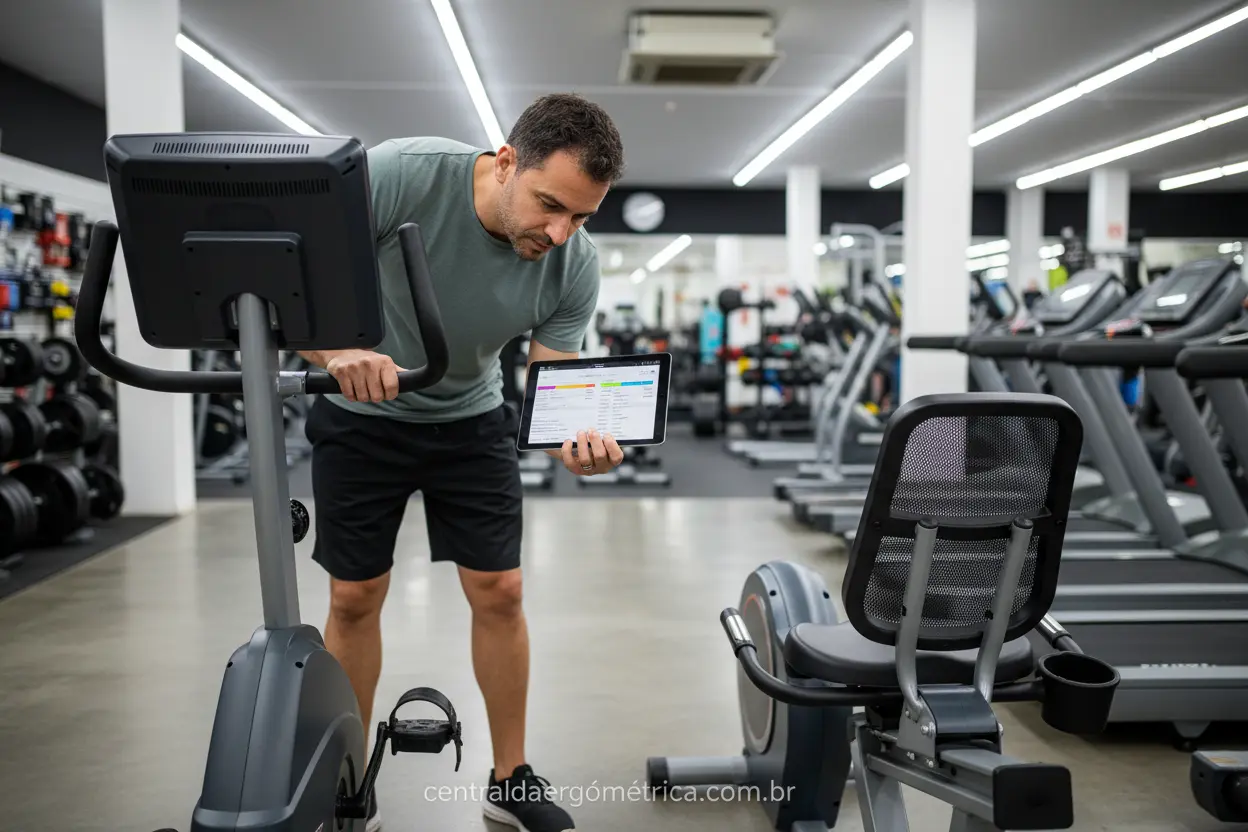 Bicicleta ergométrica vertical ou horizontal qual escolher