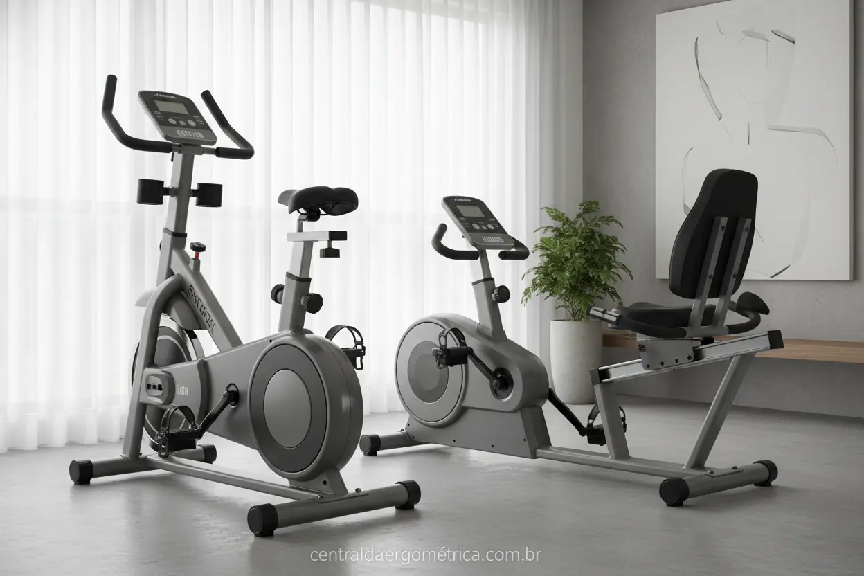 Comparativo de bicicletas ergométricas Tipos de bicicleta ergométrica para iniciantes