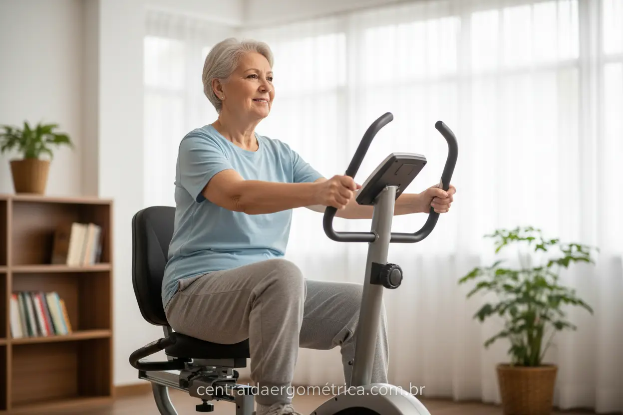 Benefícios da bicicleta ergométrica para articulações