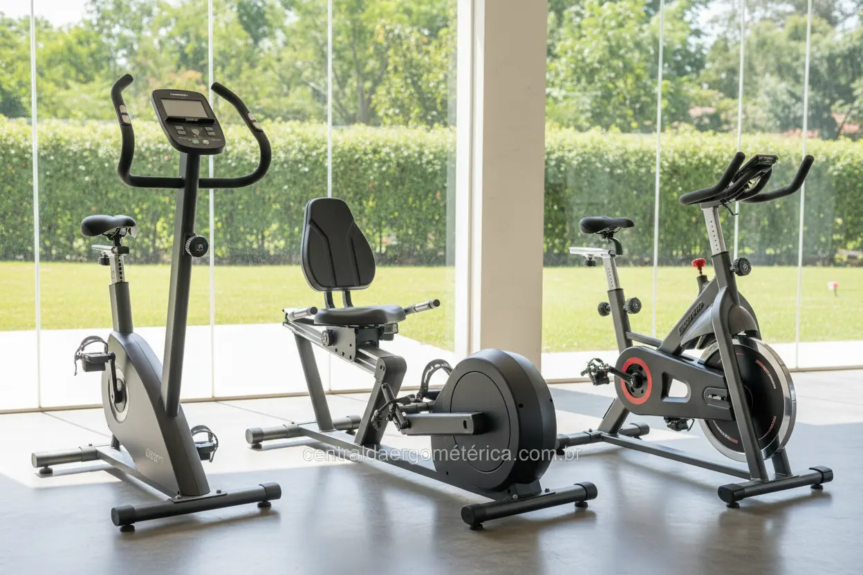 Modelos de bicicleta ergométrica silenciosa